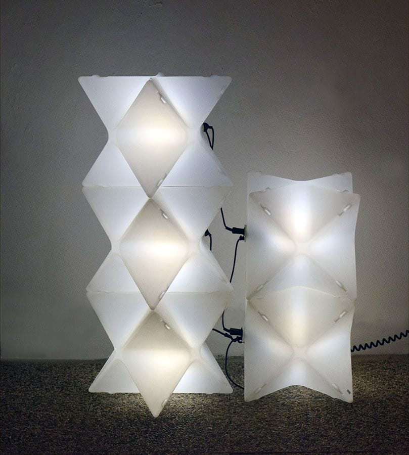 【 Tom Dixon 】1990 Tom Dixon rare 'Octo' modular lamps from the 90s • Online