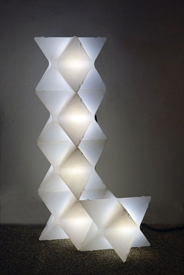 Tom Dixon  「OCTO」 RED 90'vintage Tom Dixon rare 'Octo' modular lamps from the 90s • Online