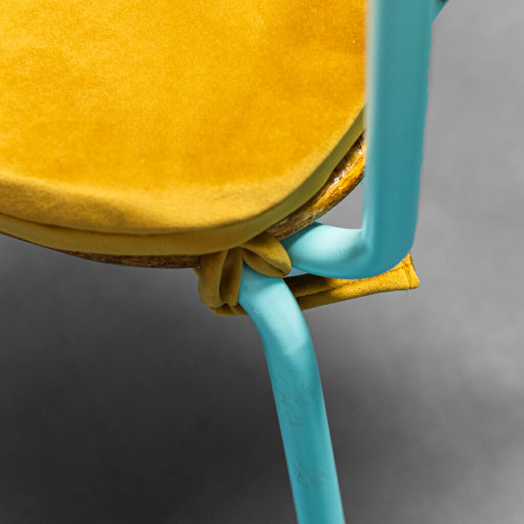 Set 6 sedie Tiffany con cuscino; anni '50 • Vendita Online Antiquariato,  Modernariato e Design • NowArc