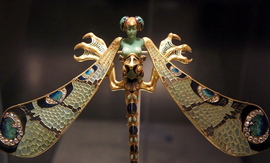 gioiello dragonfly di lalique