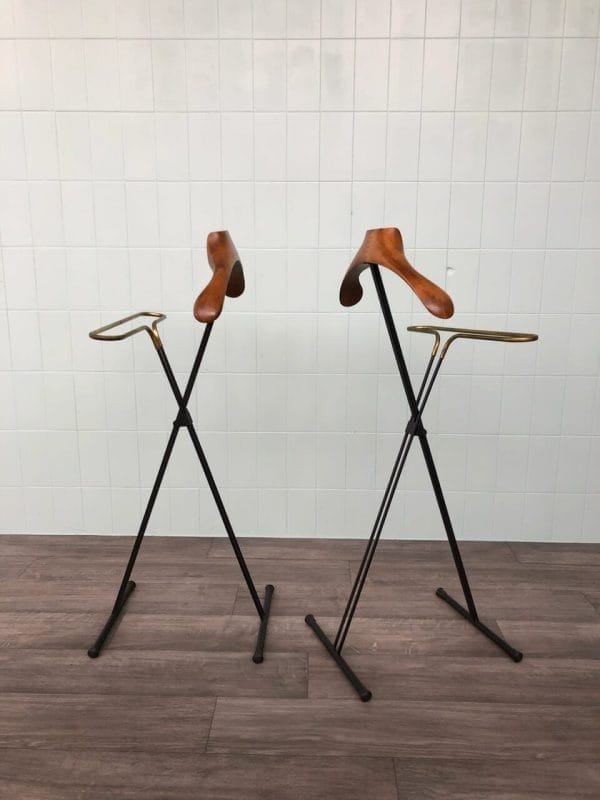 Servomuto Per Abiti E Pantaloni Relaxdays - Omino Appendiabiti In Metallo E Legno, Autoportante - Foto 13