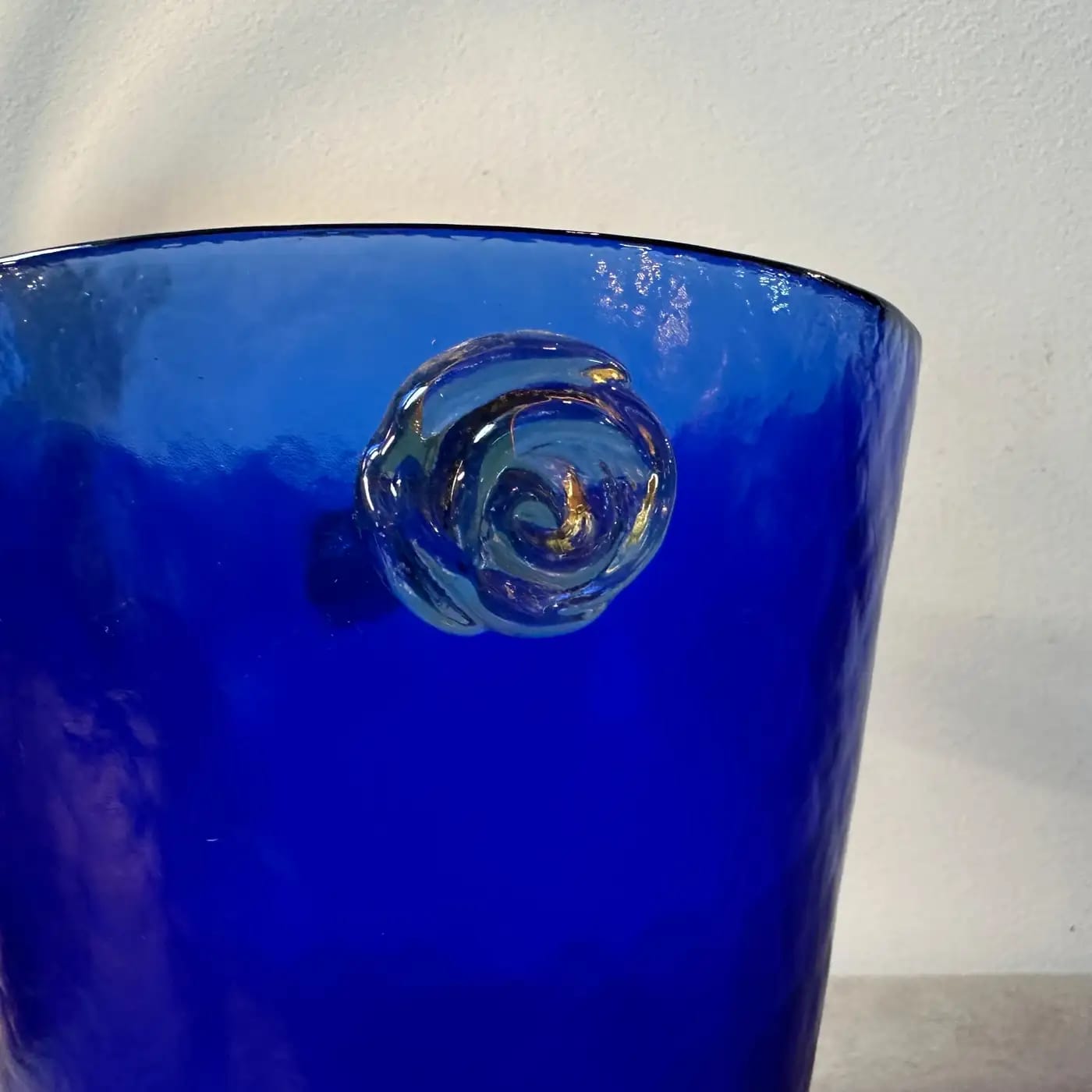 Porta ghiaccio in vetro di Murano blu — Venturini Souvenirs - Vetro di  Murano e Souvenirs