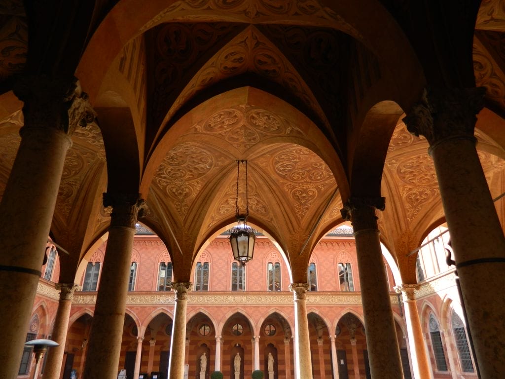 Dettaglio volte Palazzo Trecchi Cremona