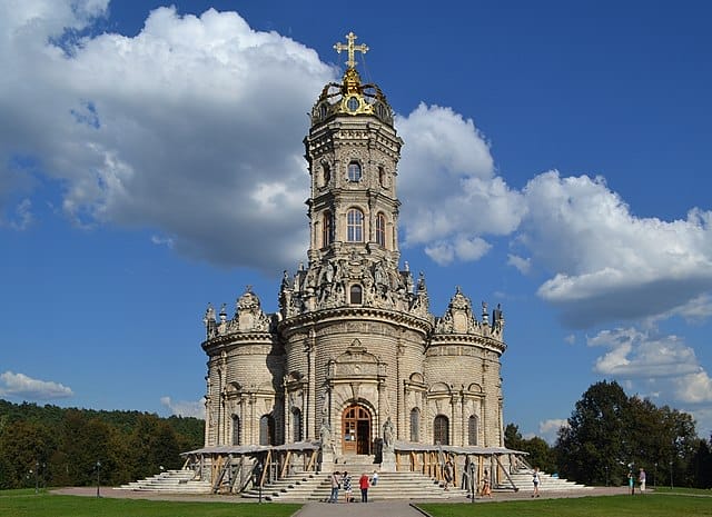 Chiesa della Madonna del Segno a Dubrovicy, Podolsk, Mosca