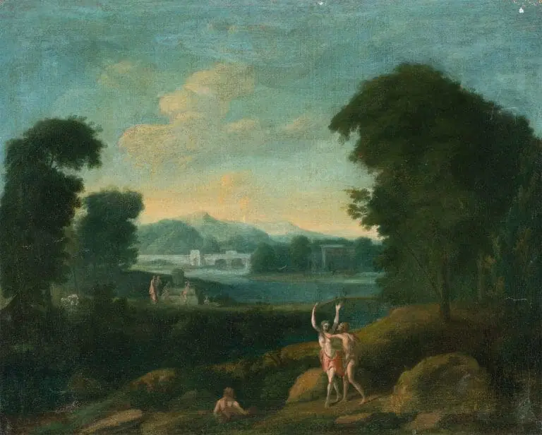Dipinto antico del 700