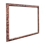 Cornice in legno intagliato, laccato e dipinto a finto marmo. Italia, XVIII secolo.