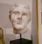 Scultura accademica del ‘900 in cera – Testa di Afrodite