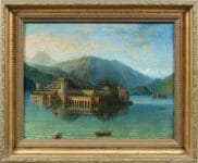 Pittore italiano (fine XVIII secolo) – Veduta dell’Isola Bella.